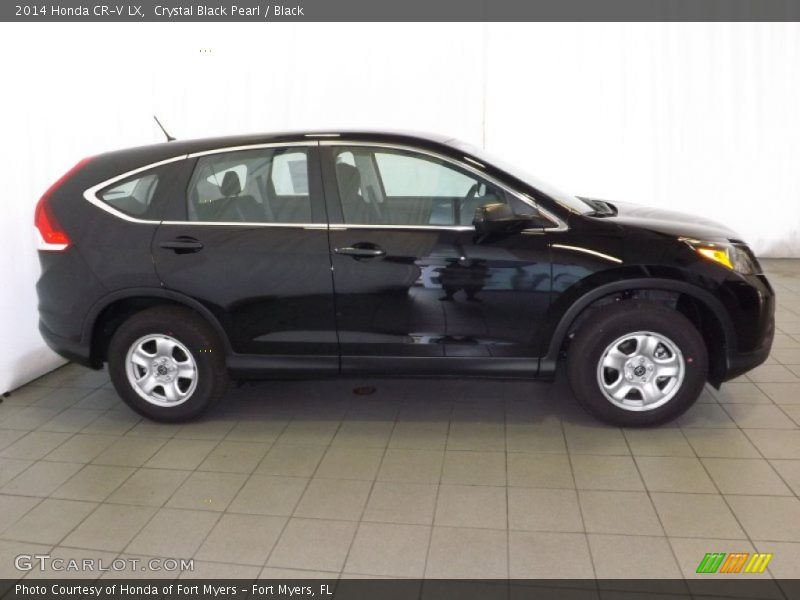 Crystal Black Pearl / Black 2014 Honda CR-V LX