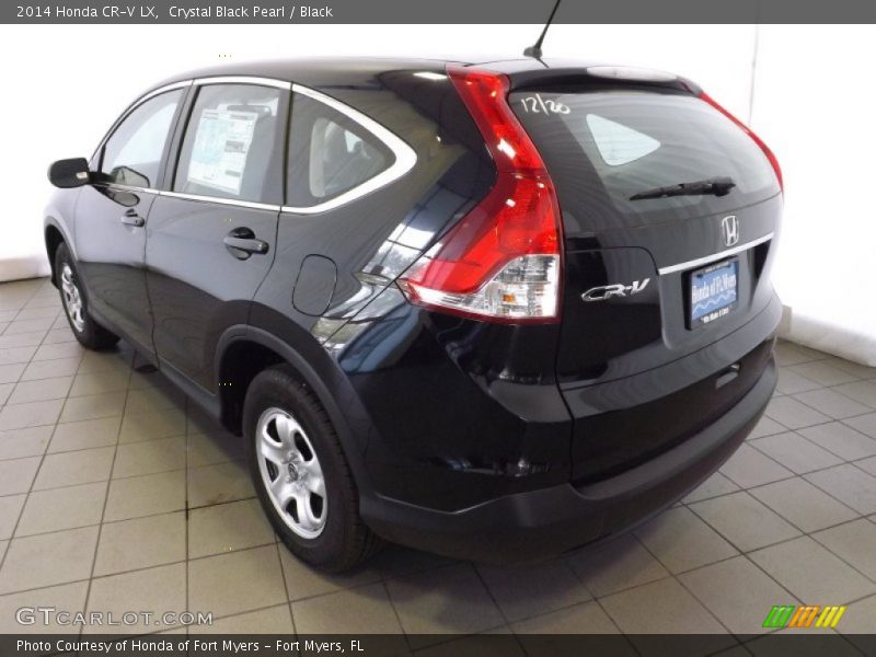 Crystal Black Pearl / Black 2014 Honda CR-V LX