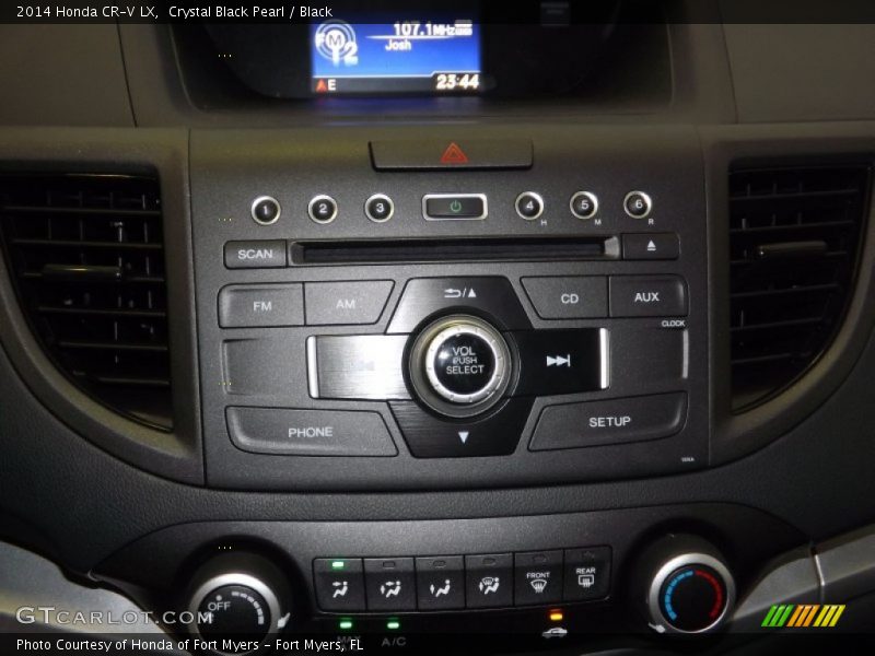 Crystal Black Pearl / Black 2014 Honda CR-V LX