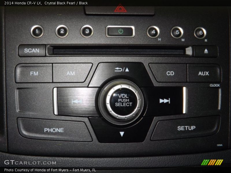 Crystal Black Pearl / Black 2014 Honda CR-V LX