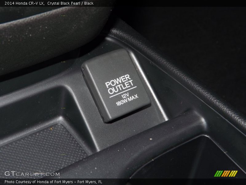 Crystal Black Pearl / Black 2014 Honda CR-V LX