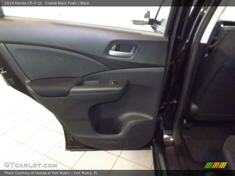 Crystal Black Pearl / Black 2014 Honda CR-V LX