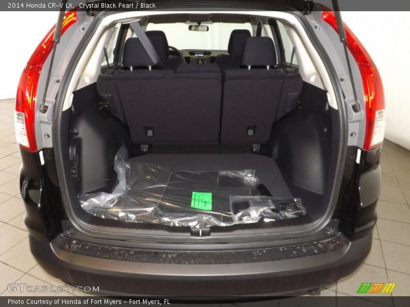Crystal Black Pearl / Black 2014 Honda CR-V LX