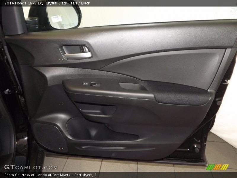 Crystal Black Pearl / Black 2014 Honda CR-V LX