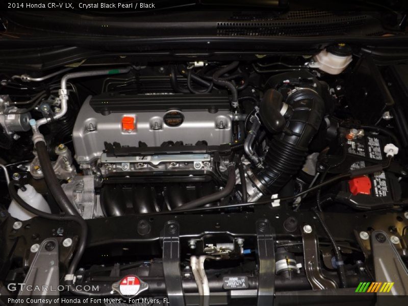 Crystal Black Pearl / Black 2014 Honda CR-V LX