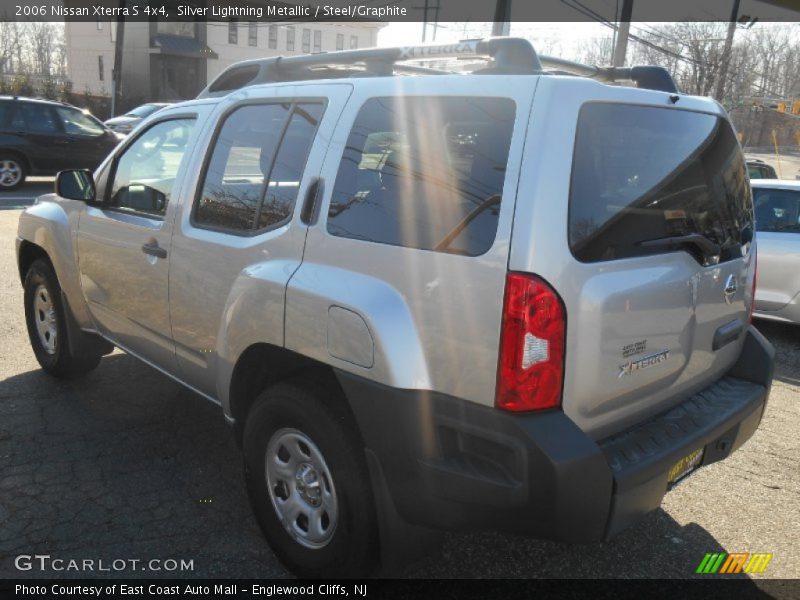 Silver Lightning Metallic / Steel/Graphite 2006 Nissan Xterra S 4x4