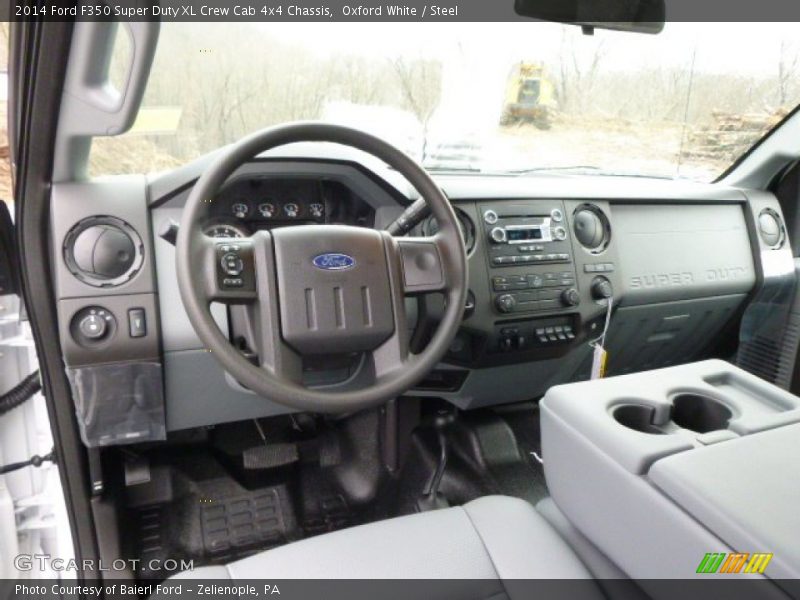 Steel Interior - 2014 F350 Super Duty XL Crew Cab 4x4 Chassis 