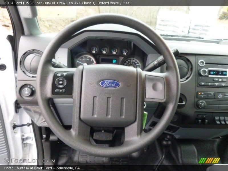  2014 F350 Super Duty XL Crew Cab 4x4 Chassis Steering Wheel