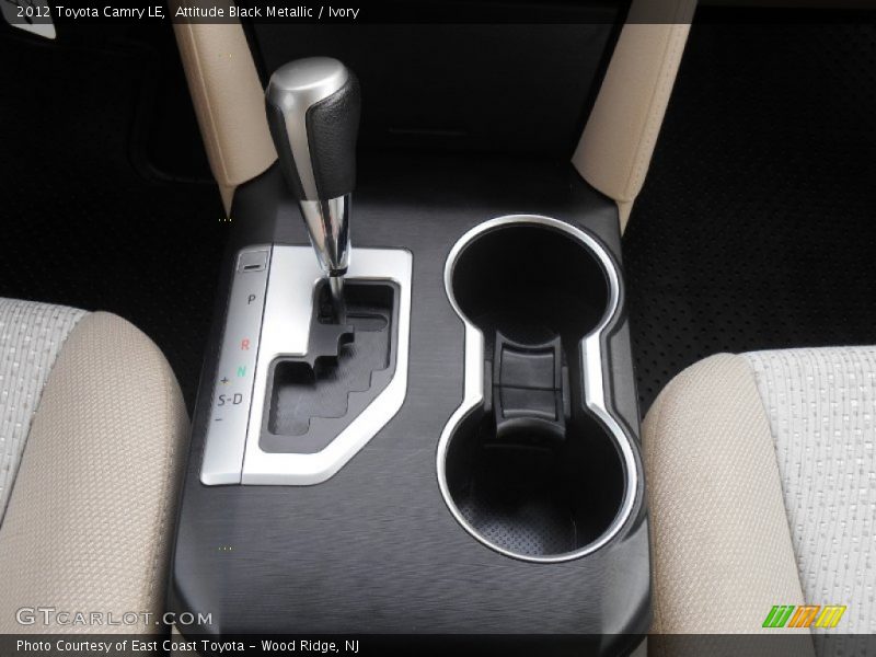 Attitude Black Metallic / Ivory 2012 Toyota Camry LE