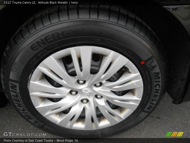 Attitude Black Metallic / Ivory 2012 Toyota Camry LE
