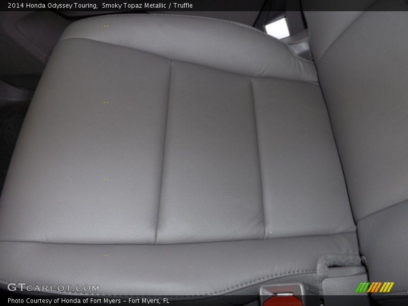 Smoky Topaz Metallic / Truffle 2014 Honda Odyssey Touring