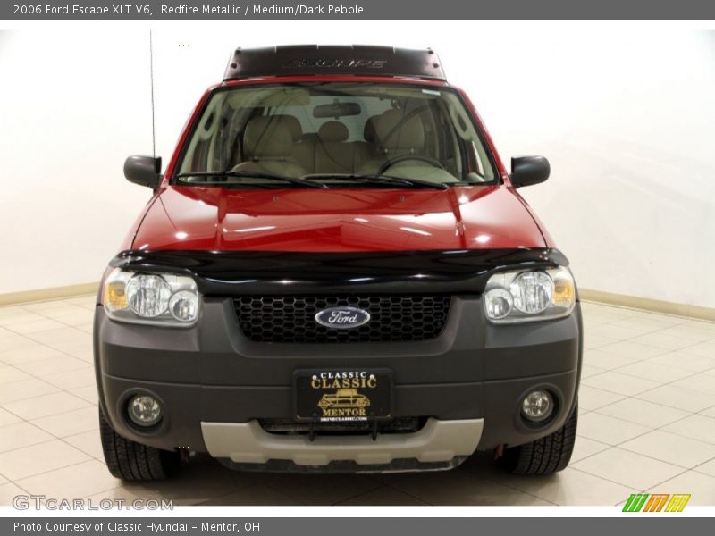 Redfire Metallic / Medium/Dark Pebble 2006 Ford Escape XLT V6