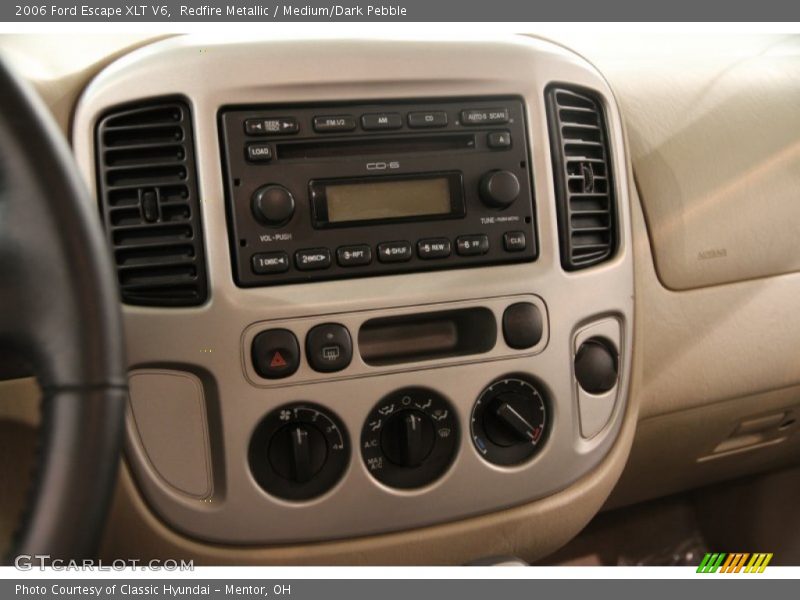 Controls of 2006 Escape XLT V6
