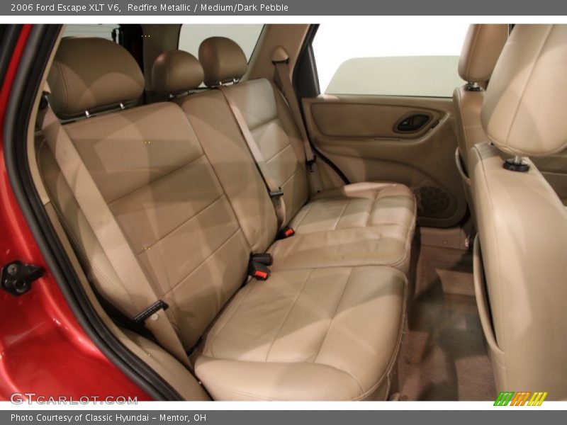 Rear Seat of 2006 Escape XLT V6