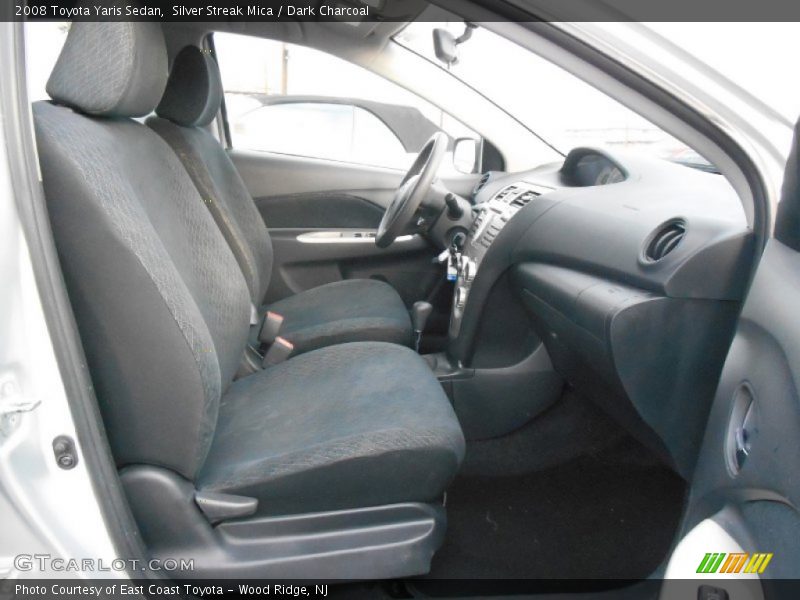 Silver Streak Mica / Dark Charcoal 2008 Toyota Yaris Sedan