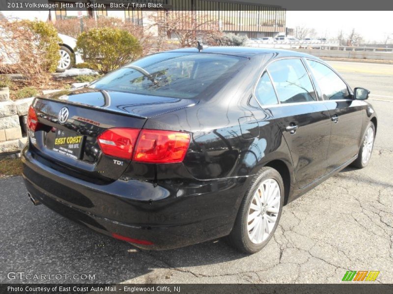 Black / Titan Black 2011 Volkswagen Jetta TDI Sedan