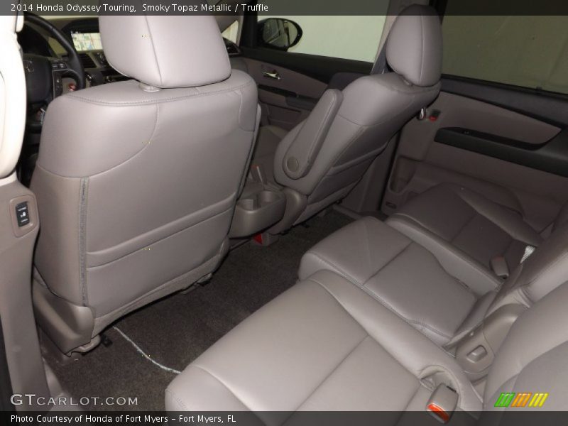 Smoky Topaz Metallic / Truffle 2014 Honda Odyssey Touring
