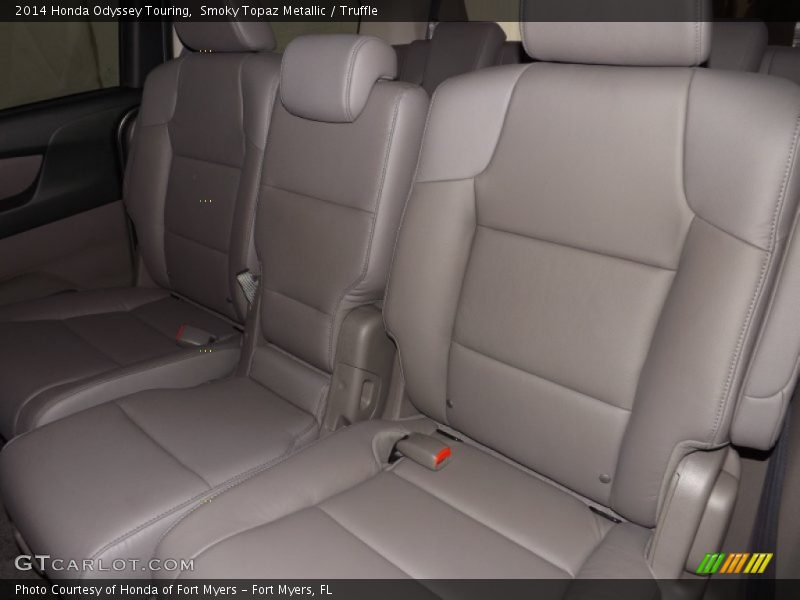 Smoky Topaz Metallic / Truffle 2014 Honda Odyssey Touring