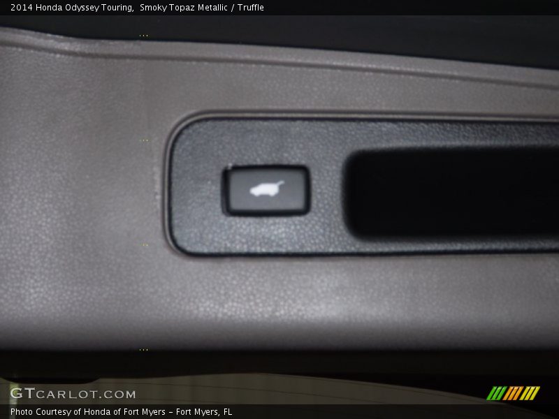 Smoky Topaz Metallic / Truffle 2014 Honda Odyssey Touring