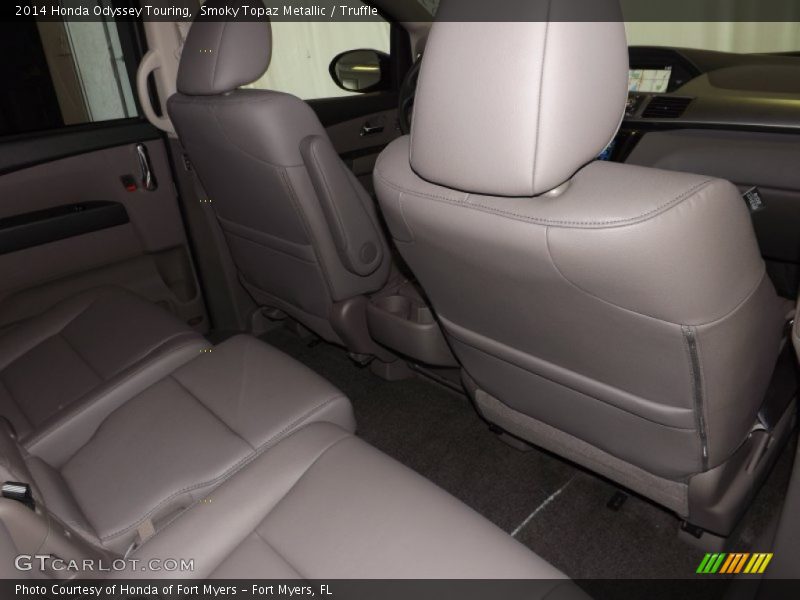Smoky Topaz Metallic / Truffle 2014 Honda Odyssey Touring