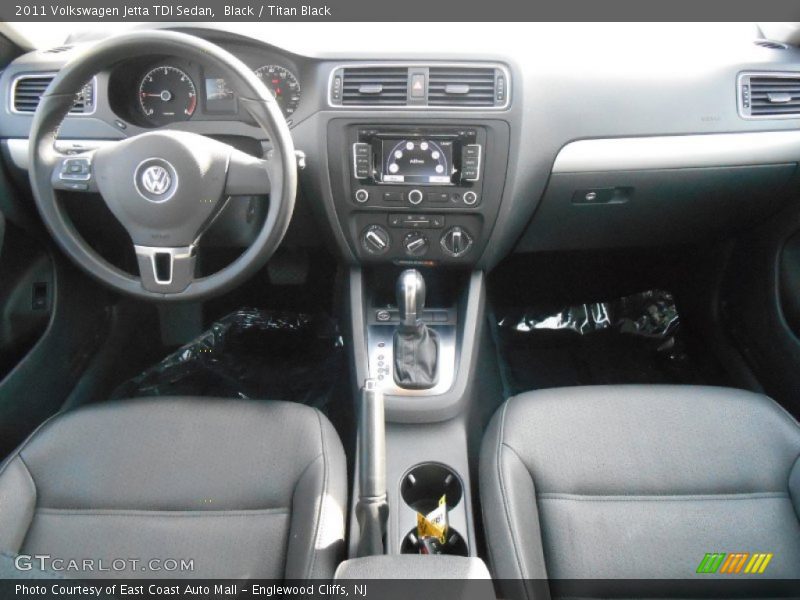 Black / Titan Black 2011 Volkswagen Jetta TDI Sedan