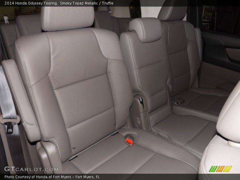 Smoky Topaz Metallic / Truffle 2014 Honda Odyssey Touring