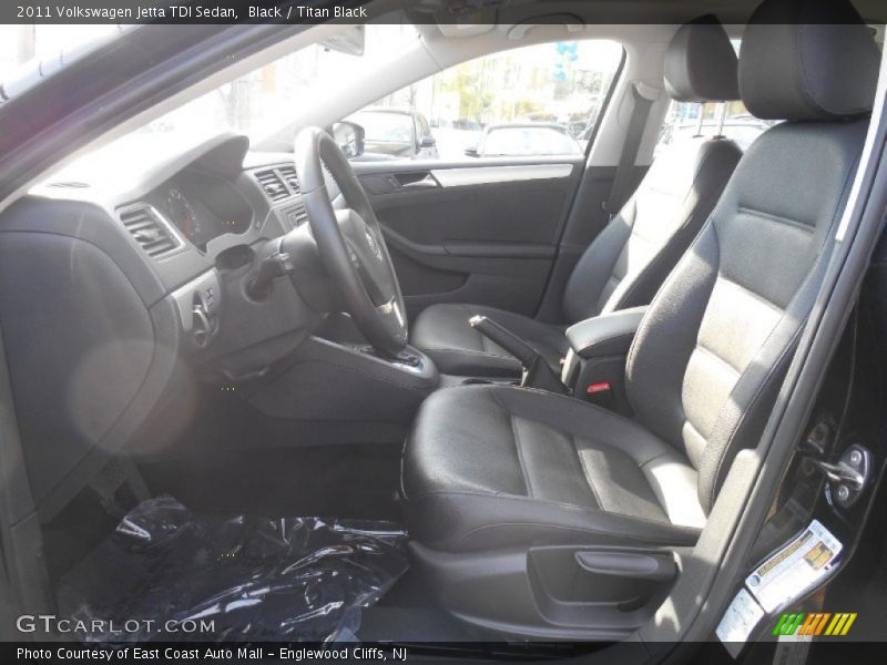 Black / Titan Black 2011 Volkswagen Jetta TDI Sedan