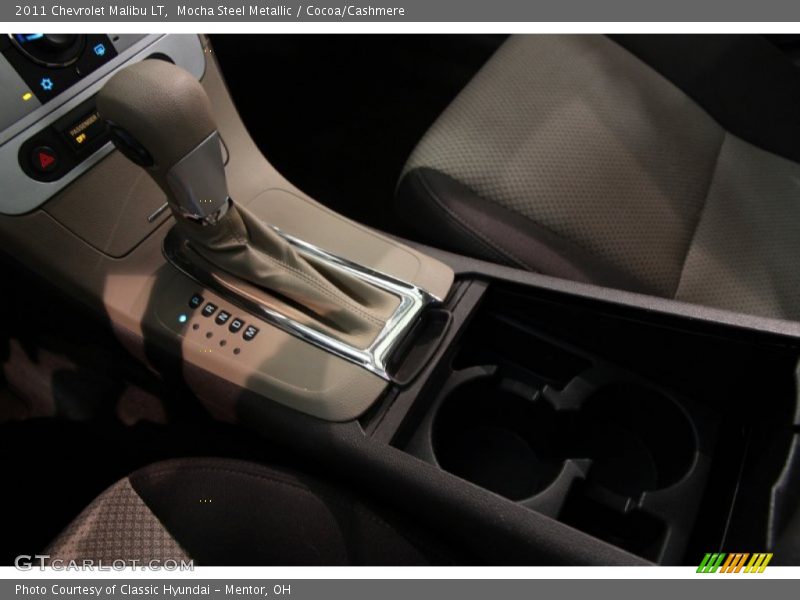 Mocha Steel Metallic / Cocoa/Cashmere 2011 Chevrolet Malibu LT