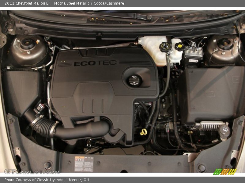 Mocha Steel Metallic / Cocoa/Cashmere 2011 Chevrolet Malibu LT