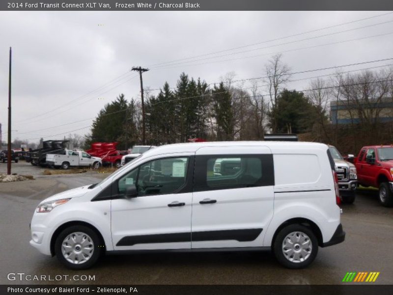  2014 Transit Connect XLT Van Frozen White