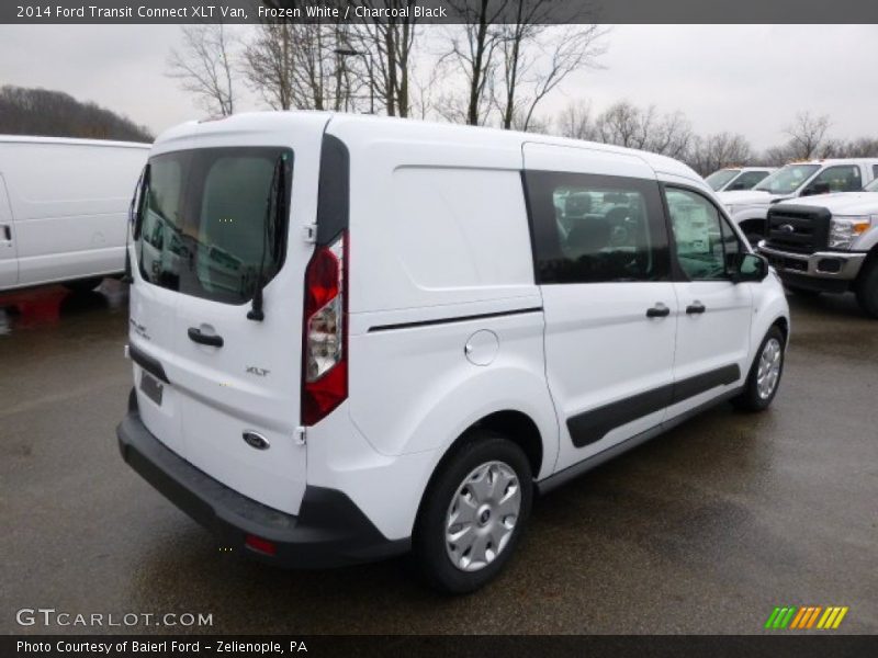  2014 Transit Connect XLT Van Frozen White