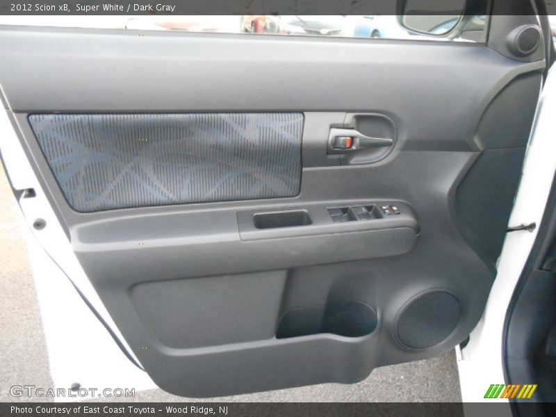 Super White / Dark Gray 2012 Scion xB