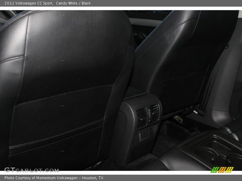 Candy White / Black 2011 Volkswagen CC Sport