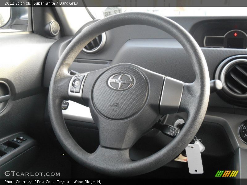 Super White / Dark Gray 2012 Scion xB