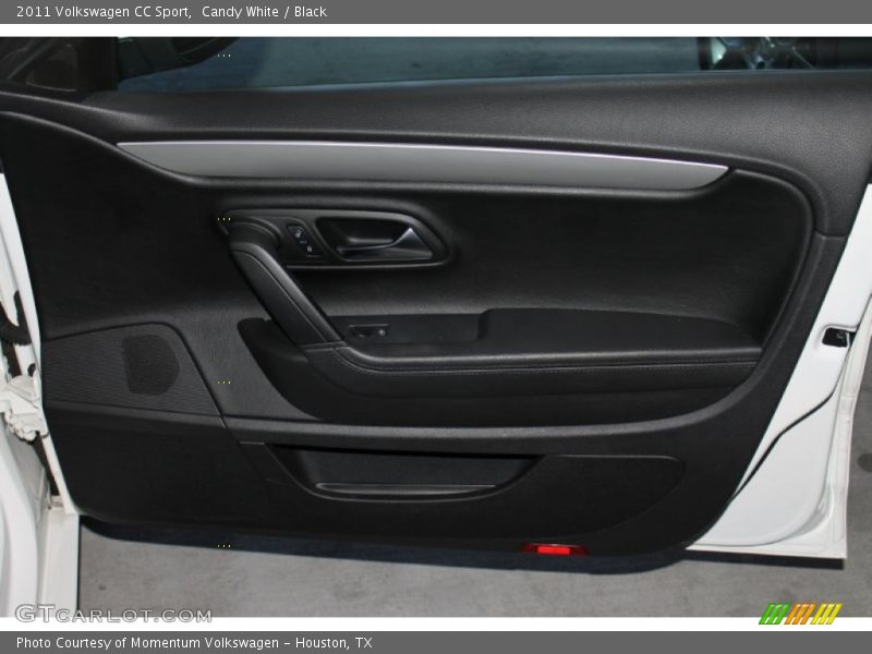 Candy White / Black 2011 Volkswagen CC Sport