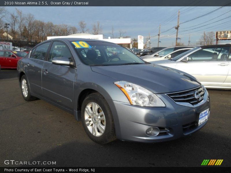 Ocean Gray / Charcoal 2010 Nissan Altima 2.5 S