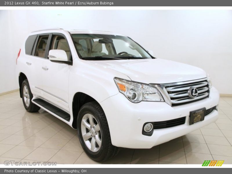 Starfire White Pearl / Ecru/Auburn Bubinga 2012 Lexus GX 460