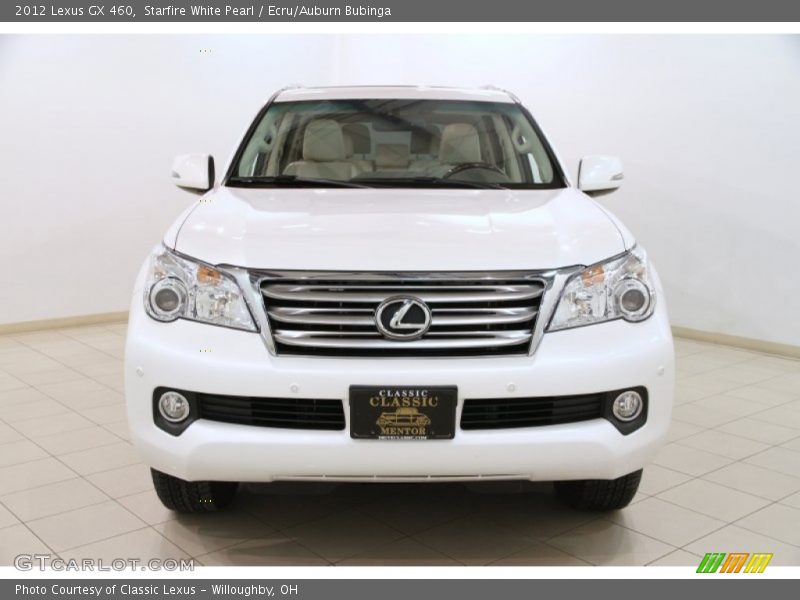 Starfire White Pearl / Ecru/Auburn Bubinga 2012 Lexus GX 460