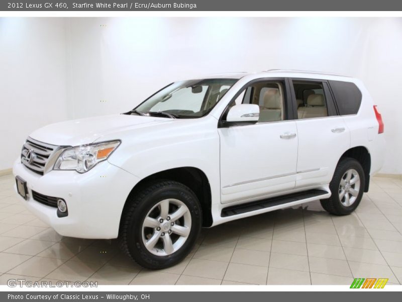 Starfire White Pearl / Ecru/Auburn Bubinga 2012 Lexus GX 460