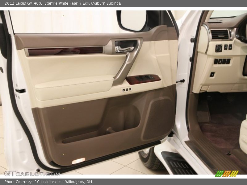 Starfire White Pearl / Ecru/Auburn Bubinga 2012 Lexus GX 460