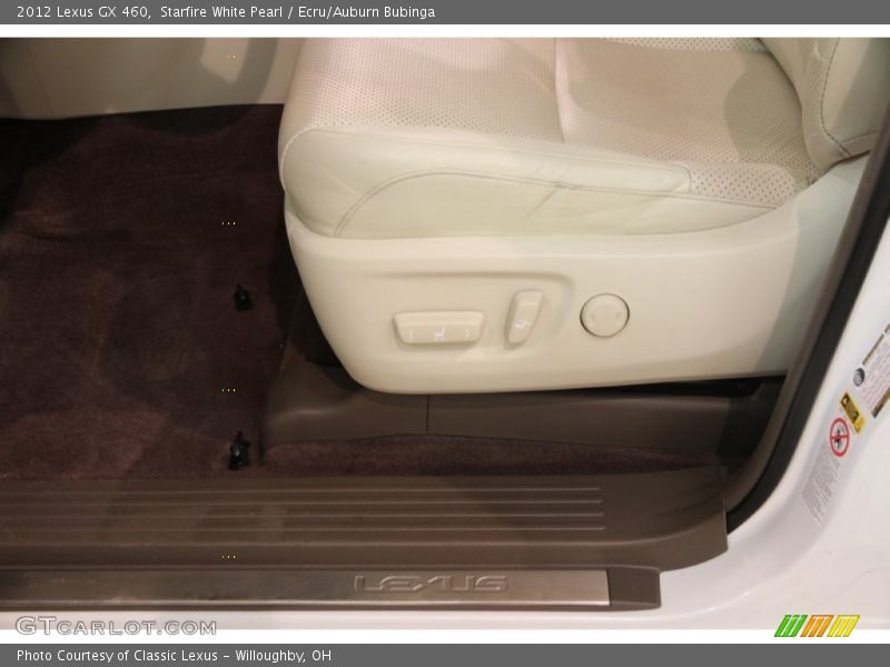 Starfire White Pearl / Ecru/Auburn Bubinga 2012 Lexus GX 460