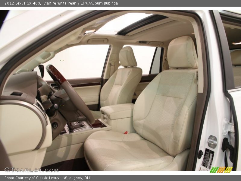 Starfire White Pearl / Ecru/Auburn Bubinga 2012 Lexus GX 460