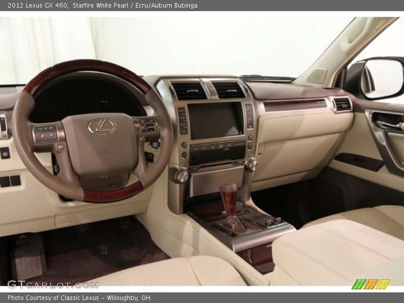 Starfire White Pearl / Ecru/Auburn Bubinga 2012 Lexus GX 460