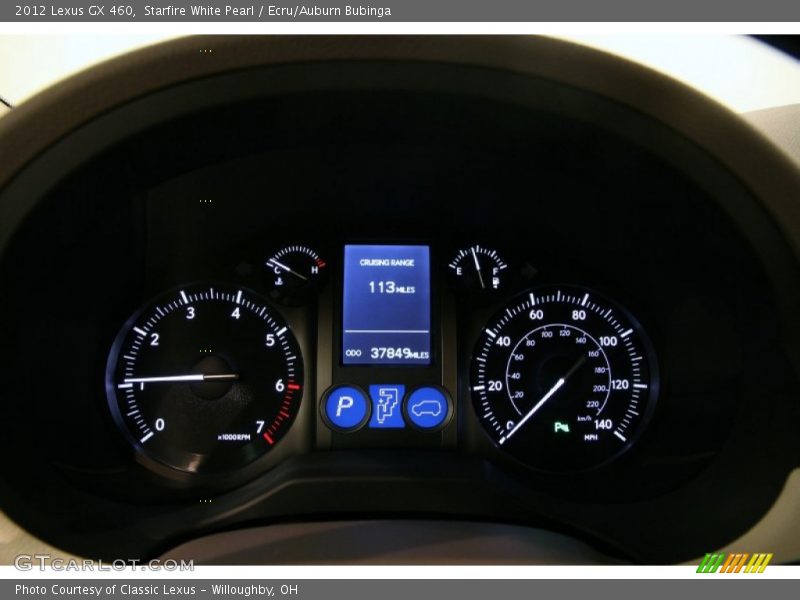 Starfire White Pearl / Ecru/Auburn Bubinga 2012 Lexus GX 460
