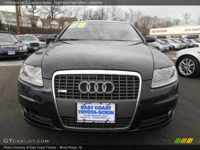 Night Blue Pearl Effect / Amaretto 2008 Audi A6 3.2 quattro Sedan