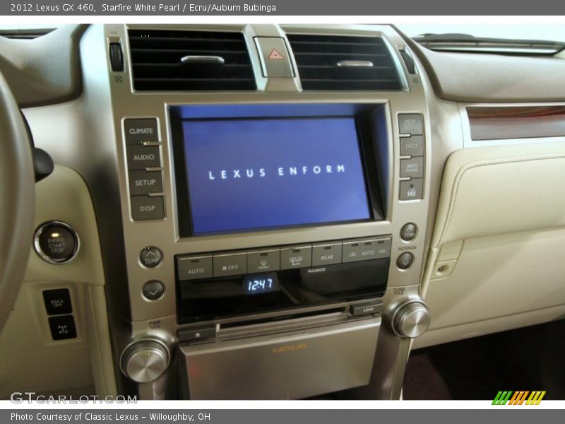 Starfire White Pearl / Ecru/Auburn Bubinga 2012 Lexus GX 460