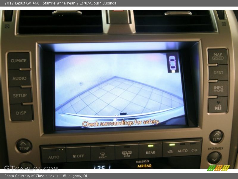 Starfire White Pearl / Ecru/Auburn Bubinga 2012 Lexus GX 460