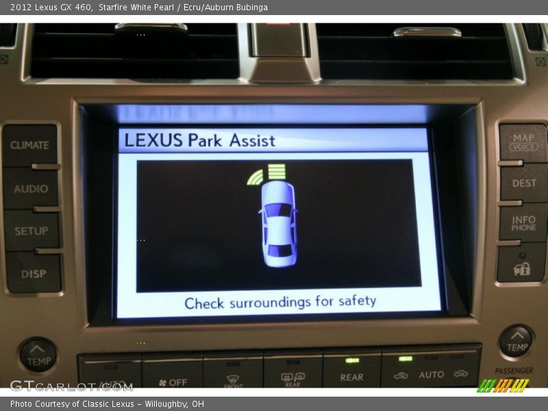 Starfire White Pearl / Ecru/Auburn Bubinga 2012 Lexus GX 460