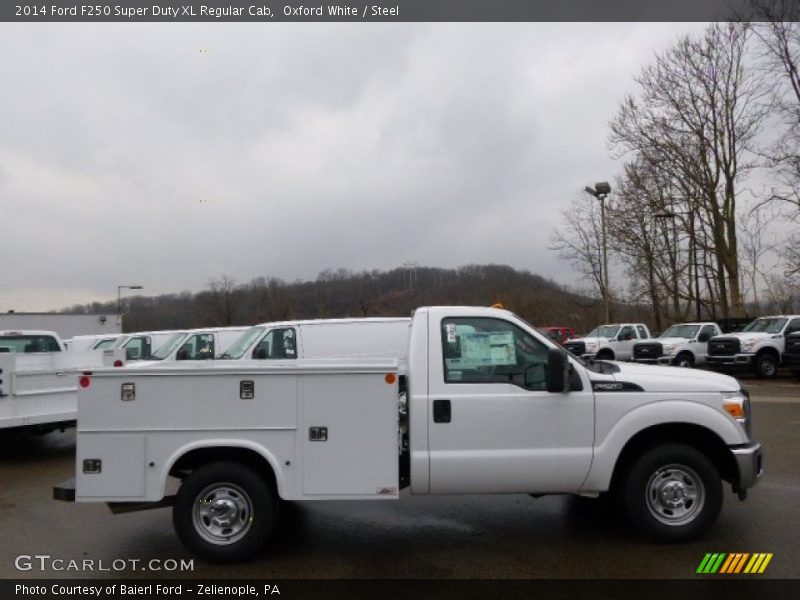 Oxford White / Steel 2014 Ford F250 Super Duty XL Regular Cab