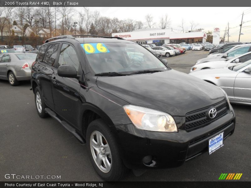 Black / Taupe 2006 Toyota RAV4 4WD